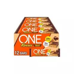 One Reeses Peanut Butter 초콜릿 단백질 바, 18g 단백질, 12ct 446677