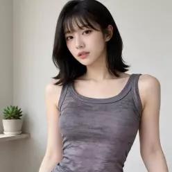 슬림핏 나시 빈티지 워싱 여름 휴가룩 데일리 이너웨어 슬리브리스