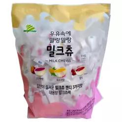 밀크츄 캔디 3가지맛 1.2kg 고구마 옥수수 팥 맛 아이들 간식