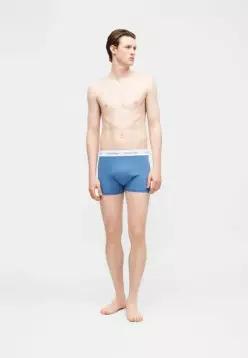 Calvin Klein 캘빈 클라인 속옷 3개 세트 - 트렁크 드리프트우드/화이트/문라이트 블루 7797810