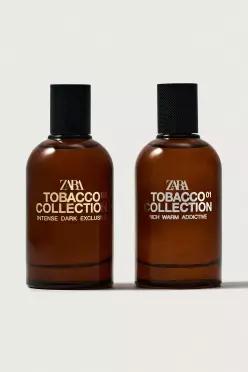 ZARA #TOBACCO INTENSE DARK EXCLUSIVE + RICH WARM ADDICTIVE 오드 뚜왈렛 2 X 100ML (3.4 FL.OZ)