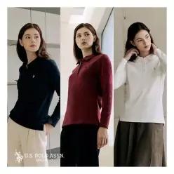 유에스피에이 U.S POLO ASSN. 25FW 기모 카라티 3종 여성