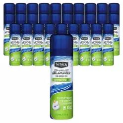 쉬크 쉐이브가드 센서티브 라임폼 220ml x 30개 쉐이빙 면도 쉐이브 거품 폼 젤