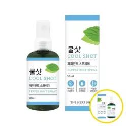 필성 쿨샷 페퍼민트 바디미스트 1개 스프레이로션 깔끔한사용감 남자바디미스트 기분좋은향기 479376