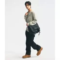 빅 트위치 로고 컬러 믹스 니트 라이트 그린