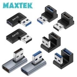 USB3.0 꺽임젠더 상하좌우 연장 꺾임 USB3.2 A타입 Gen2 10Gbps