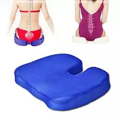 차량 임산부 차쿠션 산모방석 U형 학생 쿠션 방석 엉덩이 사무실 2WEE911C3 블루