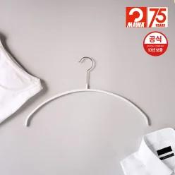 [이코노믹 40/P 10개]독일 직수입 럭셔리 옷걸이(화이트/펄블랙/펄레드/펄실