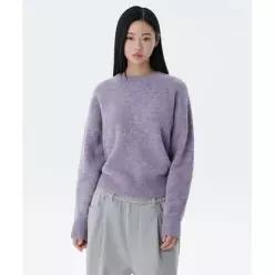 무신사 스탠다드 우먼 MUSINSA STANDARD 우먼즈 멀티 멜란지 크루 넥 니트 [헤더
