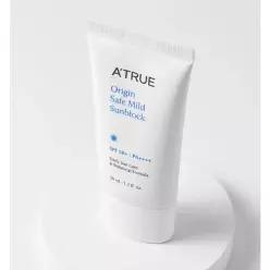 ATRUE 오리진 세이프 마일드 선블록 SPF50+/PA++++ 50ml[유통기한 : 2026년 12월 17일]
