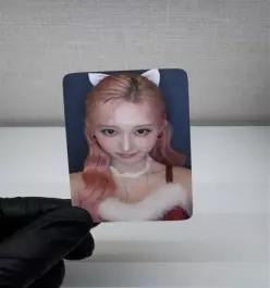 아이브 가을 시크릿 위드뮤 럭키드로우 럭드 산타 포토카드 포카 IVE SECRET