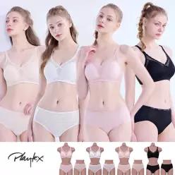 26신상 BEST 플레이텍스 크로스유어하트 브라팬티 4세트+팬티 4종