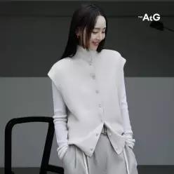 더엣지 [미리주문10 ]26FW 하이넥 버튼 베스트 3종