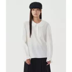 매장정품 커버낫 COVERNAT WOMAN 우먼 셔링 블라우스 Ivory CO2503SH72IV 279611