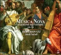 [CD] Jordi Savall 1500-1700년 비올 콘소트 음악 모음집 [무지카 노바] (Musica Nova)