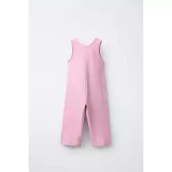 ZARA 자라 키즈 플레인 점프수트 파스텔 핑크 4174512621 4174512 1276279