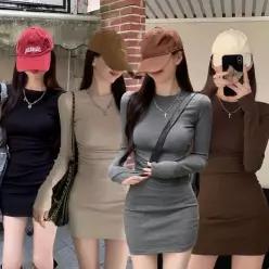 [하프클럽/]감각적인 데일리 무드 미니 원피스 여성