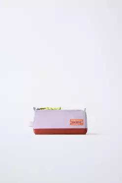 [국내매장] ZARA 여아 컬러 블록 파우치 - 라일락 1163/830/081 554652