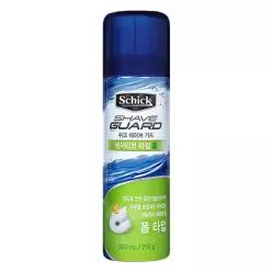 쉬크 쉐이브가드 센서티브 라임폼 220ml x 2개 쉐이빙 면도 쉐이브 거품 폼 젤