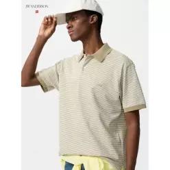 유니클로 UNIQLO 드라이피케스트라이프폴로셔츠내로우 E48556600000 3741120