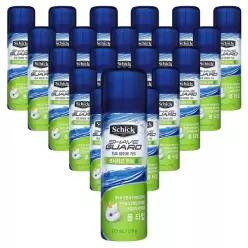 쉬크 쉐이브가드 센서티브 라임폼 220ml x 20개 쉐이빙 면도 쉐이브 거품 폼 젤