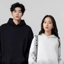 [하프클럽/]남녀공용 기본 무지 긴팔 티셔츠 단체복 가을 겨울 맨투맨 상의