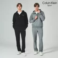 [캘빈클라인퍼포먼스][캘빈클라인스포츠] 에센셜 코튼 남성셋업