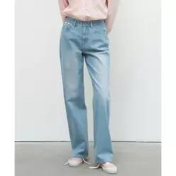벤시몽 BENSIMON SEMI-WIDE DENIM PANTS - LIGHT BLUE 5005707442 333837