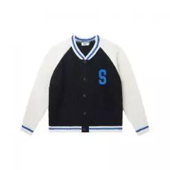 프로스펙스 PRO-SPECS W VARSITY KNIT CARDIGAN BLAK