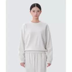 어패럴 SNOW PEAK APPAREL 니트 여성 맨투맨 (S25SWFHT31) Butter Ivory 4683624 S25SWFHT31BI