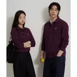 BEANPOLE MEN 소프트터치 프리미엄 코튼 피케 칼라넥 티셔츠 와인 BC6841E92Z 1211182