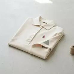MONCLER 몽클레어 26 그레노블 로고 패치 코튼 카라 폴로 셔츠 8A00003 89AZ9 034
