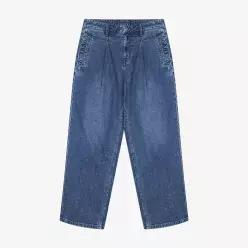 지이크 S/S 볼륨 테이퍼드핏 데님 바지 PKFAB4011