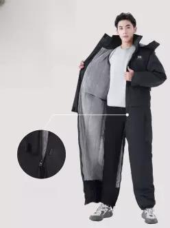 전신 슈트 한파 대비 퀵서비스 남자 작업 오버올 바람막이