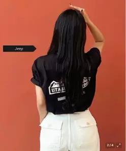 230g M-Logo 그래픽 반팔 티셔츠 (JQ5TSU174BK) 4821163