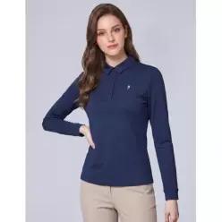 마코 여성 베이직 카라 티셔츠 MNW3TS91 1477895