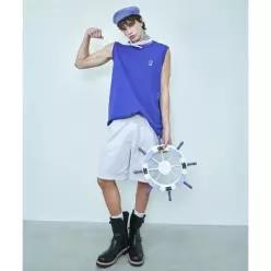 와키윌리 WACKY WILLY 베이직 나일론 숏팬츠 라이트 그레이 WA2602SO11LG 491689