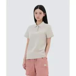 피케 여성 베이직 폴로 티셔츠 (S25MWFPS67) Light Beige