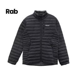 Rab 마이크로라이트 경량 패딩 자켓 (QDB-16-BL)