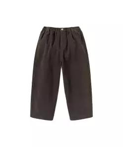 BEANPOLE 빈폴 KIDS 키즈 유아 / 아동 기모 우븐 커브드 팬츠 바지 브라운 (BI6921U06D)