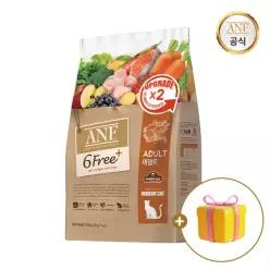 [우리와] ANF 고양이사료 식스프리플러스 캣 어덜트 5.6kg +(증정)랜덤 사은품