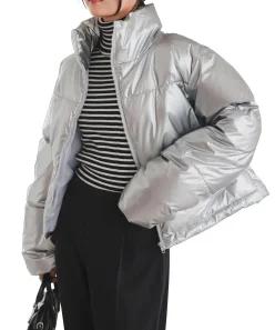 고베 양상추 다운 재킷 안솜 재킷 다운 코트 짧은 길이 여성 캐주얼 아우터