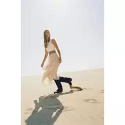 ZARA COMBINED 컴바인드 MID 미드I 미디 DRESS 드레스 원피스 BELT 벨트 - pink 핑크 / WHITE 화이트 5029/