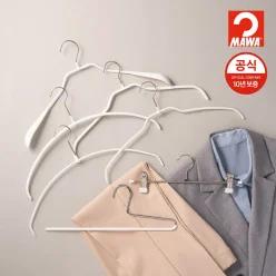 독일 직수입 럭셔리 옷걸이 70개(화이트/블랙/실버/펄블랙/펄레드)