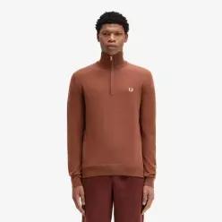 [매장정품] 프레드페리 FRED PERRY [Sharp] 클래식 하프 집 니트 (S54) AFPM2437624-S54 317009