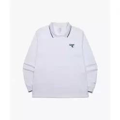 디아도라 diadora DTA 테니스볼 카라 긴팔 티셔츠 WHITE D5123TTL32WHT 384662