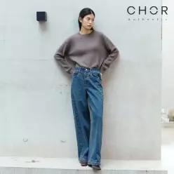 코어 어센틱 25FW 틴업 패널 기모 데님