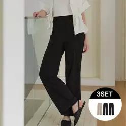 제이에비뉴 뉴 클래식 모노크롬 원턱 팬츠 3종 DM261F0311PT