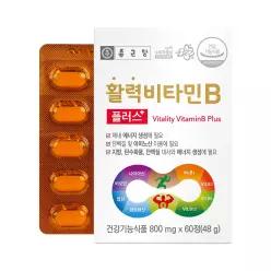 종근당 활 비타민B 플러스 60정 1박스 2개월분 + NP 비타민C1000 구미 1봉 3472313