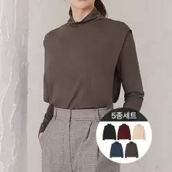 리베레츠 텐셀 모달 티블라우스 5종세트